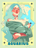 "Aquarius" print
