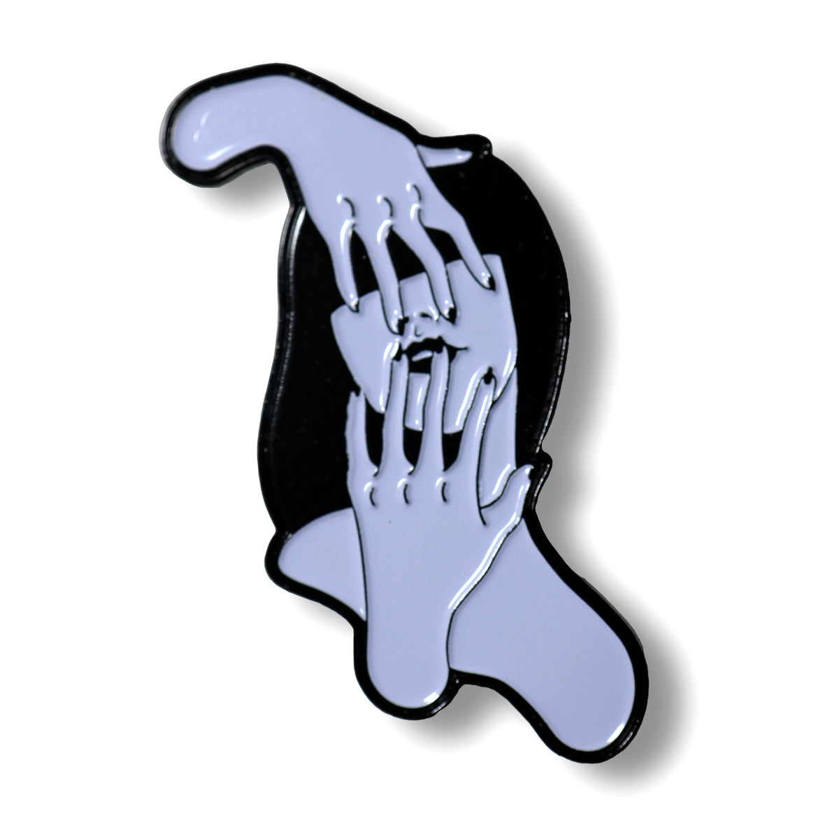 "Blind" pin