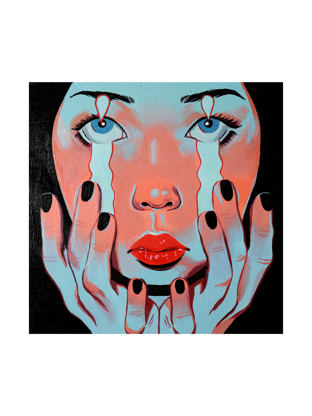 "Evaporate" Painting