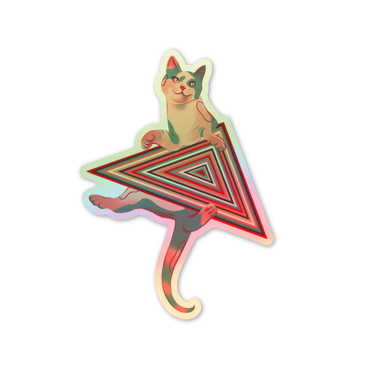 "Leap" Sticker
