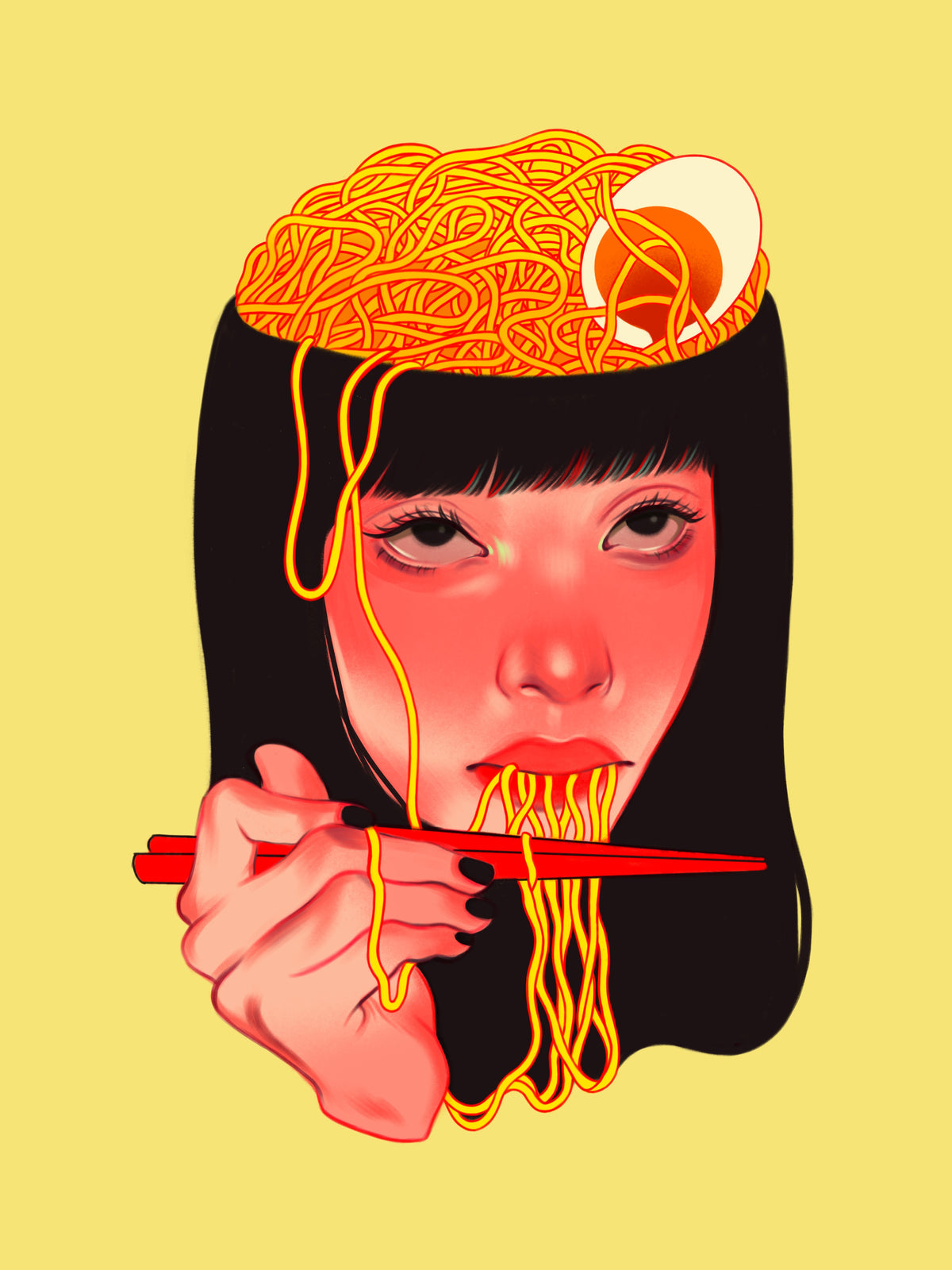 "Noodle" print