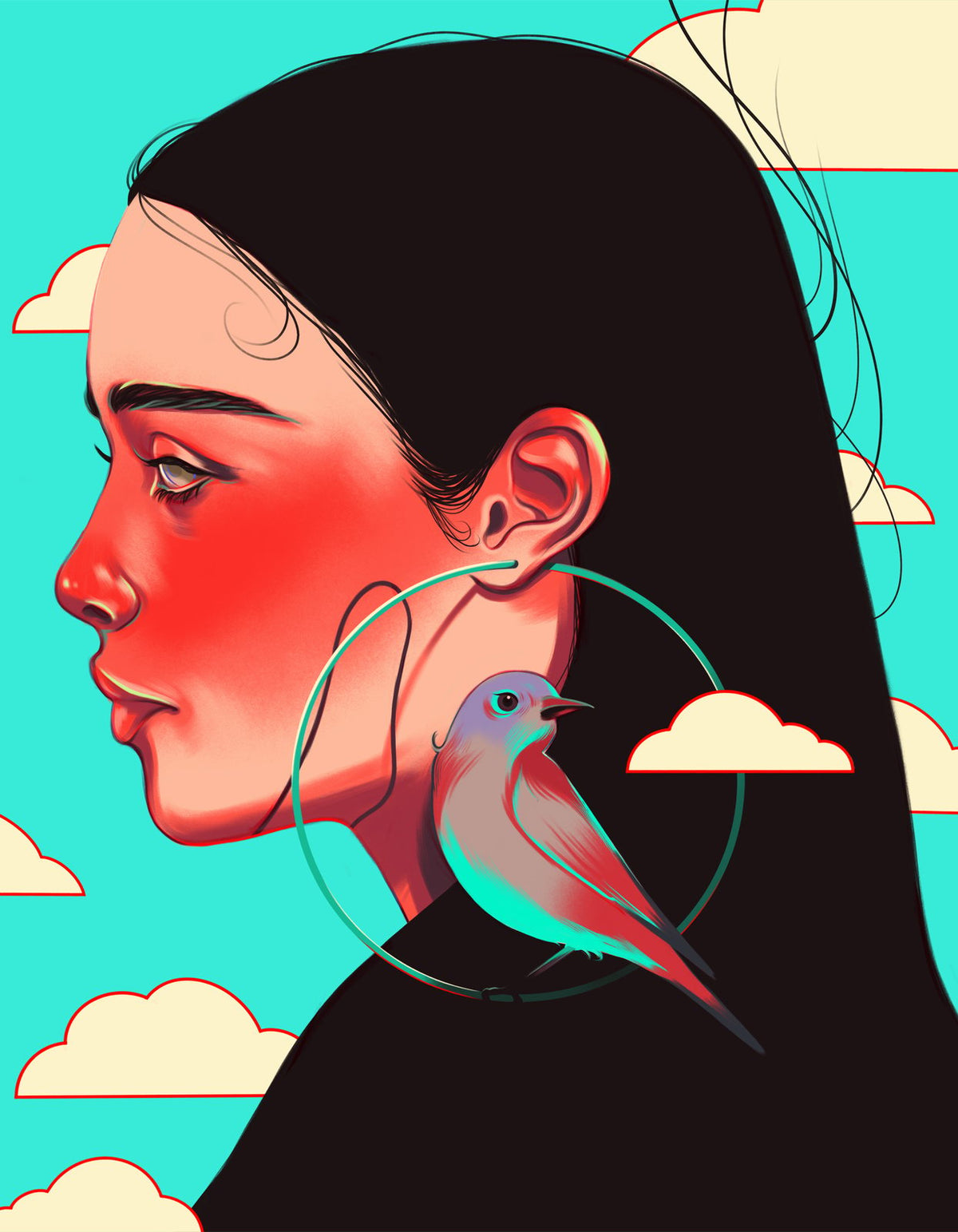 "Perch" Print