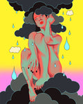 "Pour" print