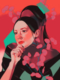 "Charade" print